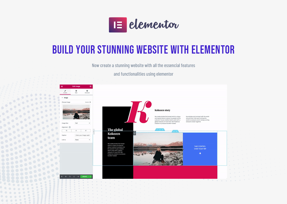 Erstellen Sie Ihre atemberaubende Website mit Elementor