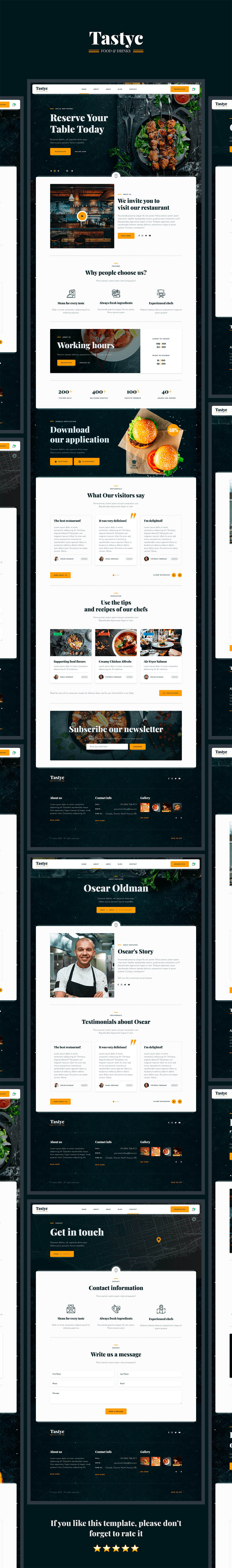 Restaurant / Kneipe / Café WordPress Theme