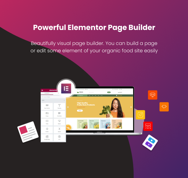 Organey - WooCommerce WordPress Theme für Bio-Lebensmittel