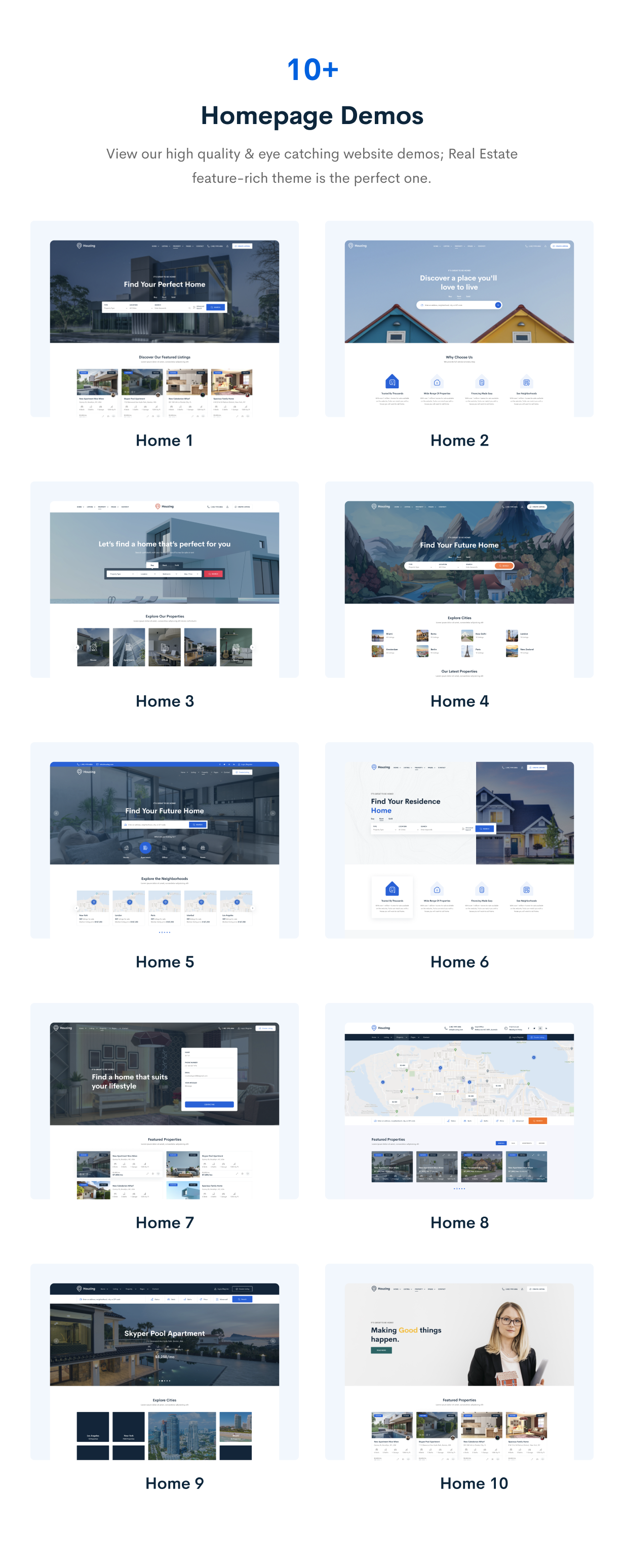Wohnungsbau – Immobilien WordPress Theme - 5