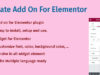 Add-On für Elementor erstellen