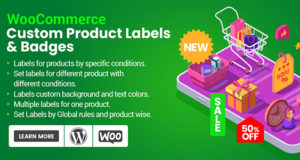 Benutzerdefinierte Produktetiketten und Abzeichen für WooCommerce