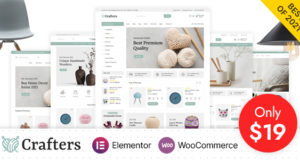 Crafters – Kunst und Dekor WooCommerce Vorlage