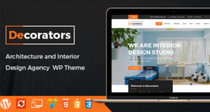 Dekorateure – WordPress Vorlage für Architektur & modernes Interior Design Studio