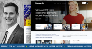 Economist – WordPress Layout für Unternehmen und Finanzen