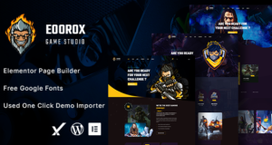Eoorox – Gaming und eSports WordPress Layout