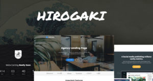 Hirogaki – Mehrzweck-Landing-Page-WordPress-Themes