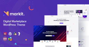 Markite – Digitaler Marktplatz WordPress Vorlage