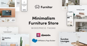 Möbel – Minimalismus Möbelgeschäft WordPress Template