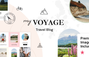 MyVoyage – Reiseblog WordPress Layout