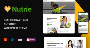 Nutrie – Gesundheitscoach und Ernährung WordPress Vorlage