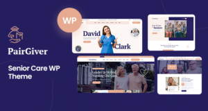 PairGiver – Seniorenpflege WordPress Layout