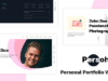 Persoh - Elementor One Page Portfolio WordPress Layout