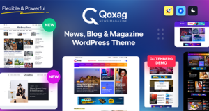 Qoxag – WordPress-News-Magazin-Layout