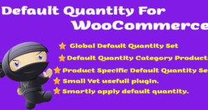 Standardproduktmenge für WooCommerce