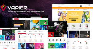 Vapier – Vape Store WooCommerce WordPress Vorlage