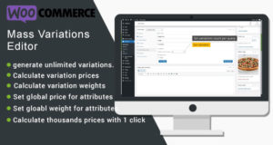 WooCommerce Massenvariationen-Editor