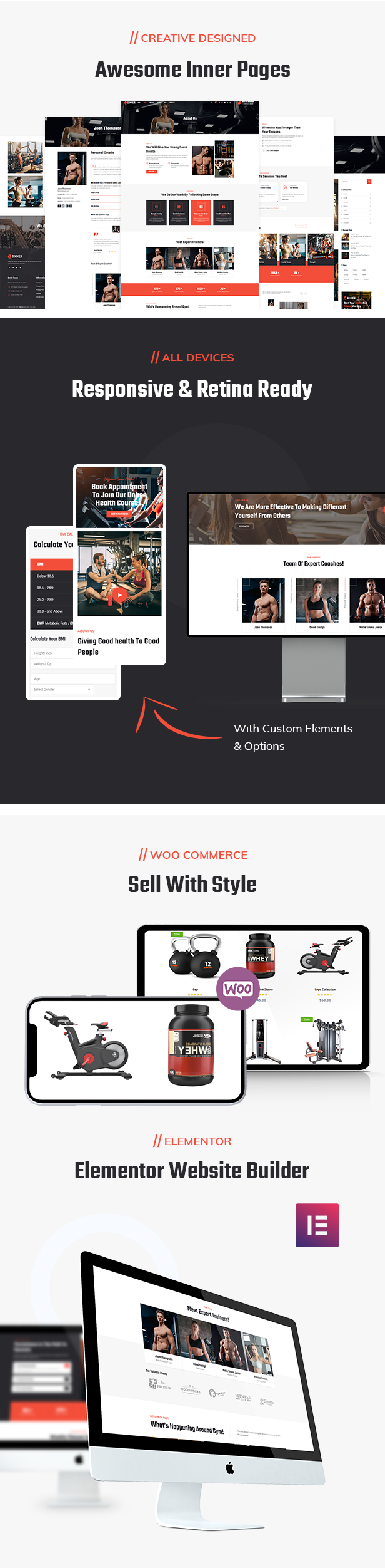 Gesundheit & Fitness WordPress Theme