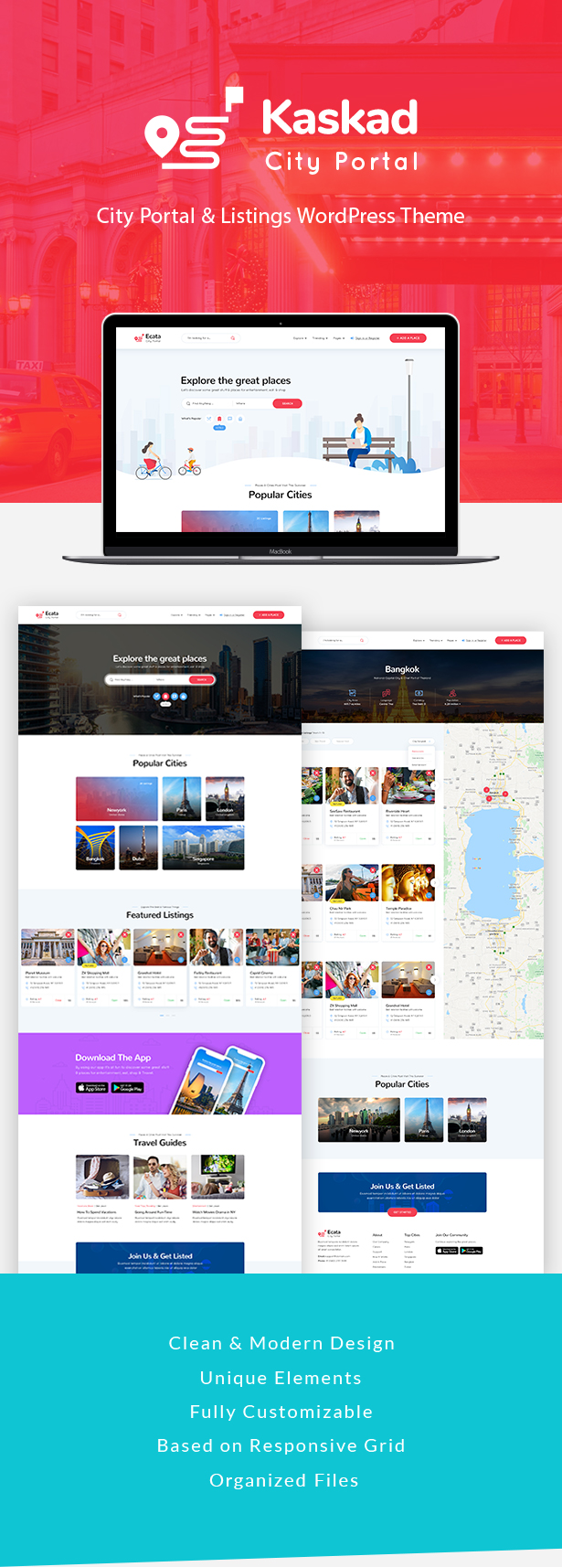 Kaskad - City Guide WordPress Theme - 5