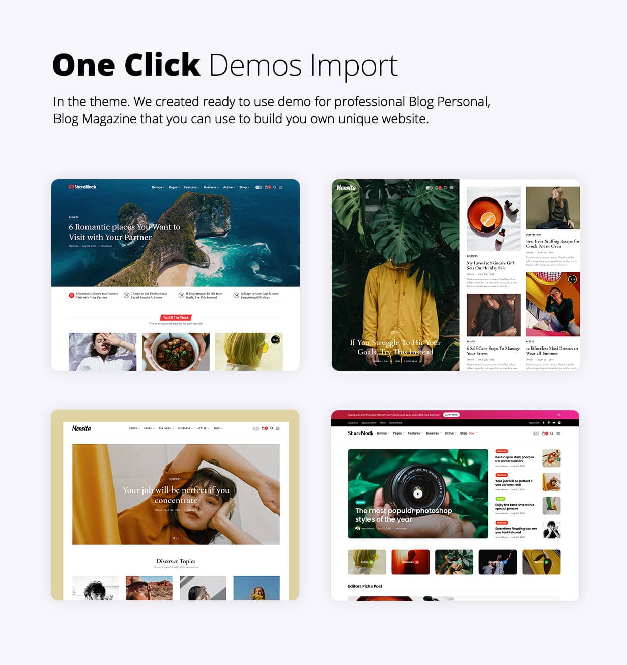 ShareBlock - Magazin & Blog WordPress Theme - 2