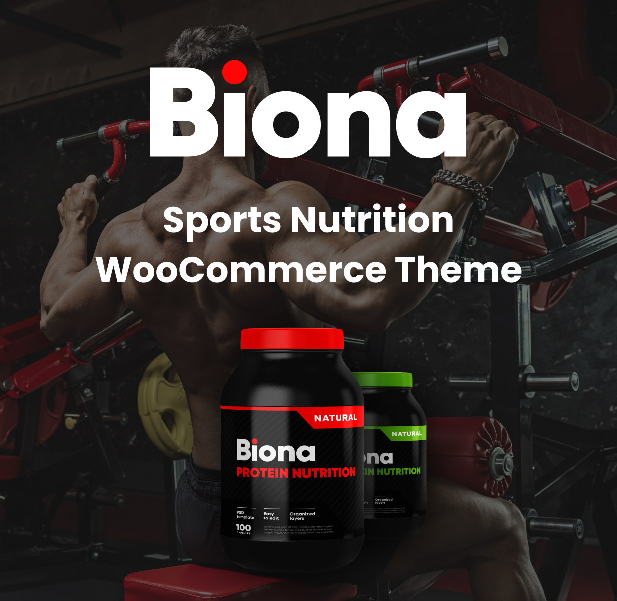 WooCommerce-Theme für Sporternährung