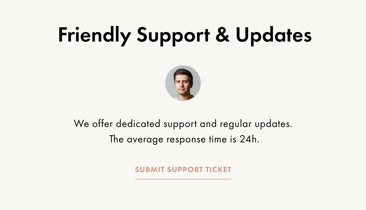 Levre WordPress Theme Präsentationsbild