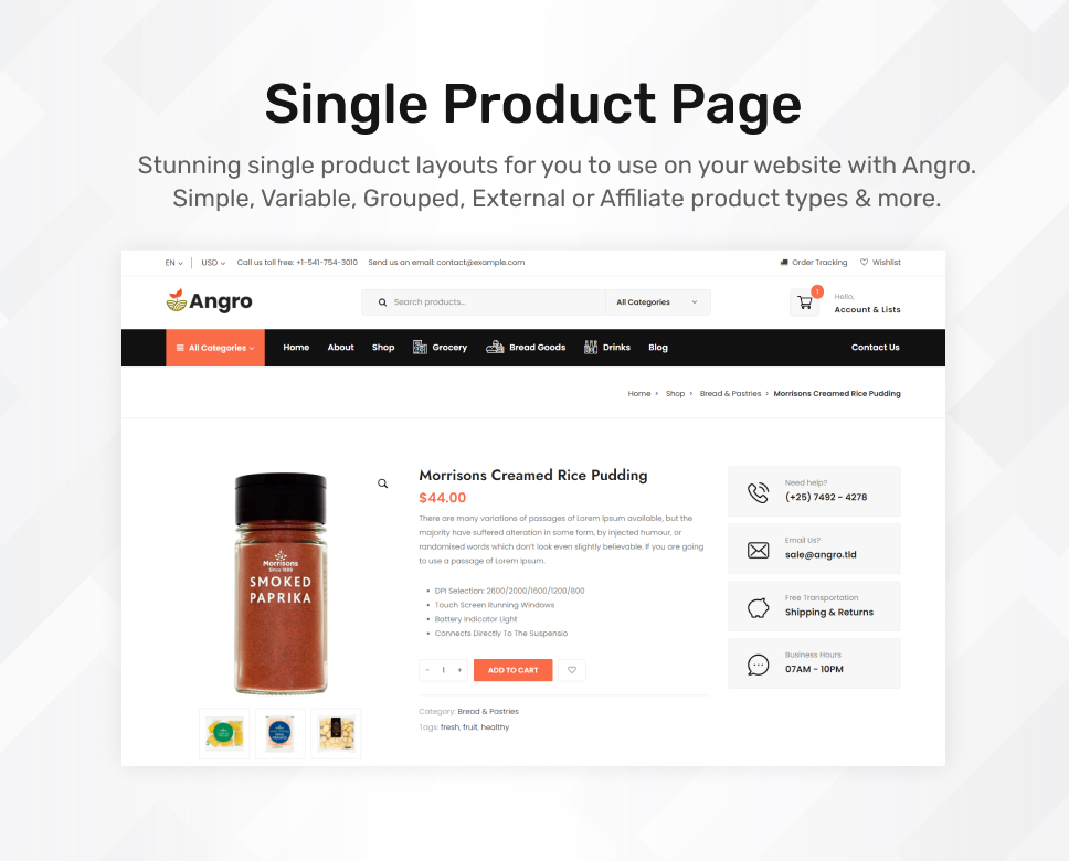 Angro - WooCommerce B2B- und Großhandelsthema - 2