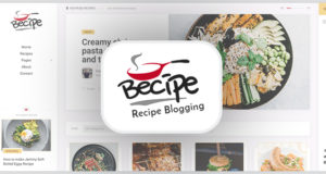 Becipe – Rezept Blogging WordPress Vorlage