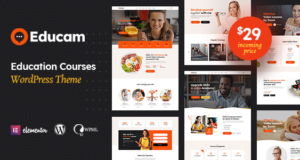 Educam – WordPress-Vorlage für Online-Bildung