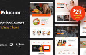 Educam – WordPress-Vorlage für Online-Bildung