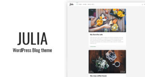 Julia – Klassisches WordPress-Blog-Vorlage