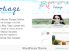 Laub Aquarell - Kreatives WordPress-Layout