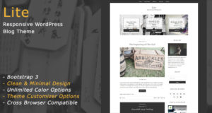 Lite – Responsives WordPress-Blog-Layout