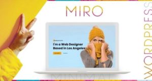 Miro – Persönliches Portfolio WordPress Template