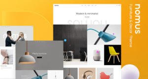 Nomus – Möbel & Einrichtung WooCommerce WordPress Layout