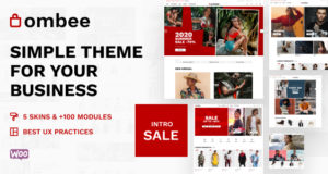 Ombee – Mehrzweck- und modisches WooCommerce-Template