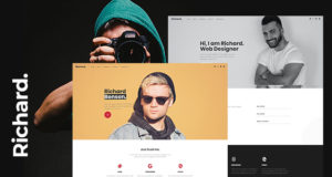 Richard – Onepage Personal WordPress Layout