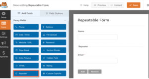 WPForms-Repeater-Feld