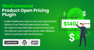 WooCommerce Product Open Pricing Plugin