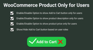 WooCommerce-Produkt nur für Benutzer