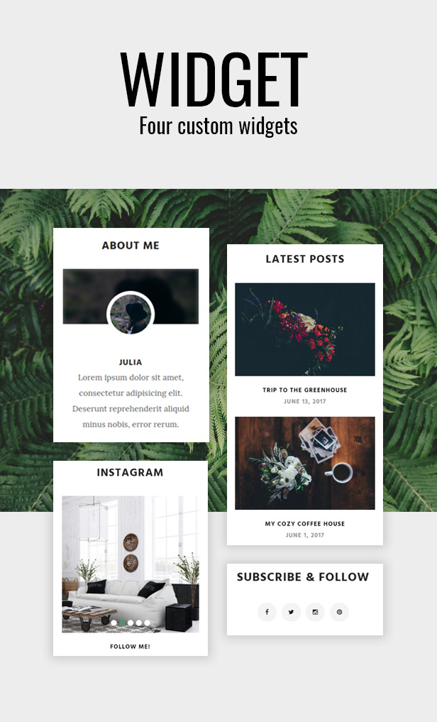Julia - Klassisches WordPress-Blog-Theme - 2