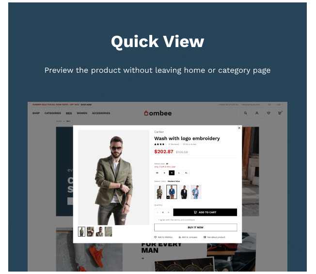 Ombee - Mehrzweck- und modisches WooCommerce-Theme - 7