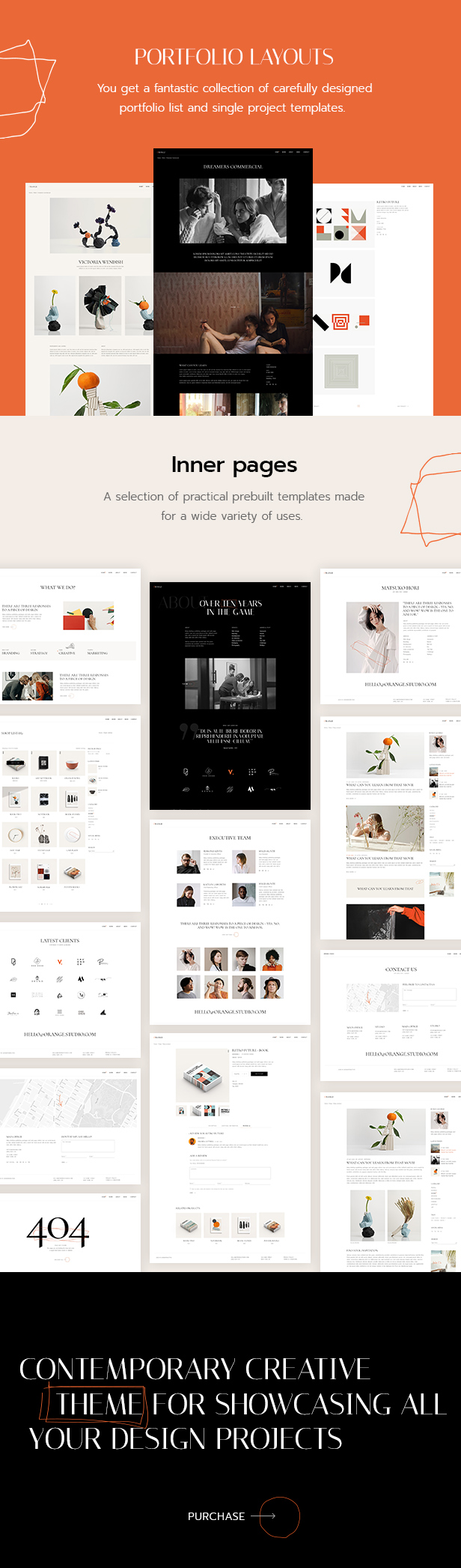 Oráiste - Creative Portfolio WordPress Theme - 3