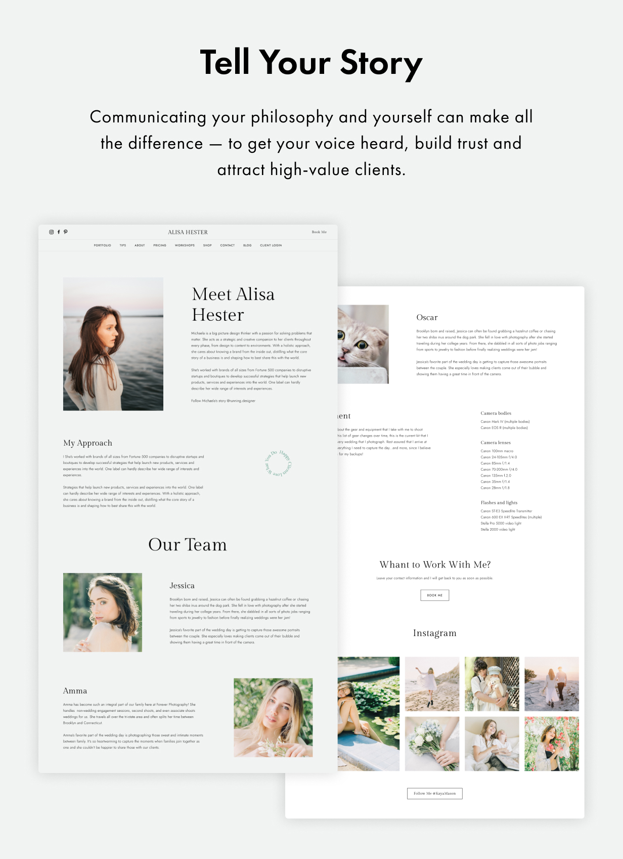 Levre WordPress Theme Präsentationsbild