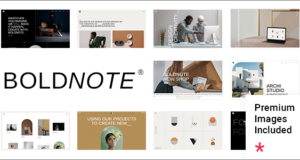 Boldnote - Portfolio- und Agenturthema