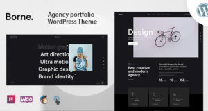 Borne - Agenturportfolio WordPress Layout