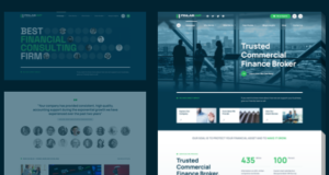 FinLab – Business, Beratung WordPress Layout