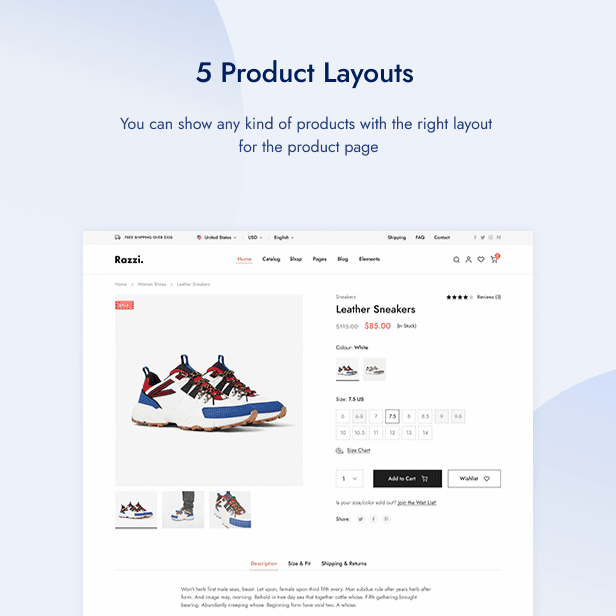 Razzi - Mehrzweck WooCommerce WordPress Theme - 10