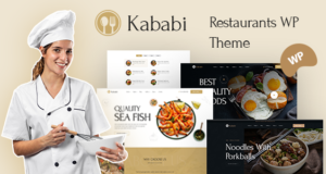Kababi Restaurant WordPress Layout