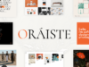 Oráiste - Creative Portfolio WordPress Layout